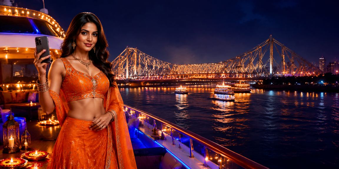 Mobile casino gaming at Kolkata during Diwali festival